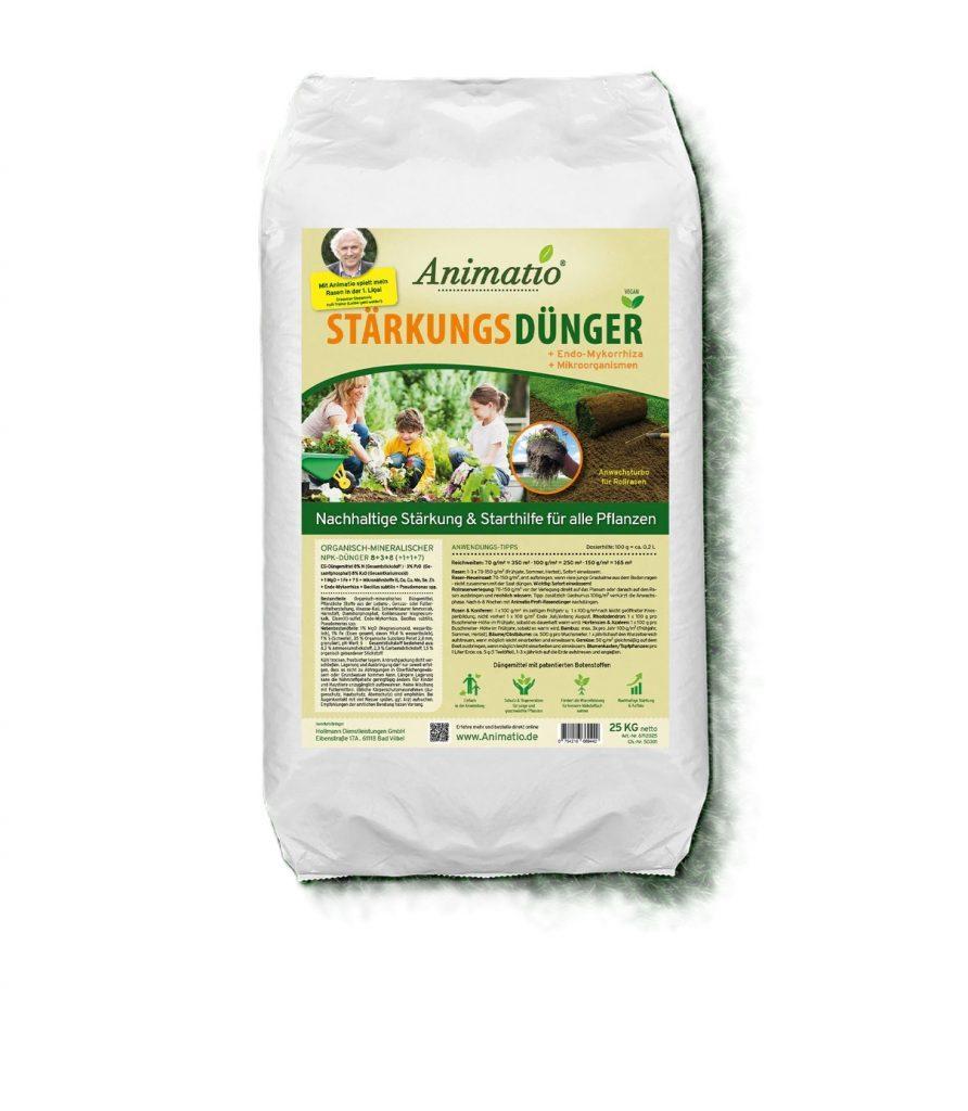 Animatio 8-3-8 Stärkungsdünger mit Mykorrhiza + Bazillus subtilis 25kg