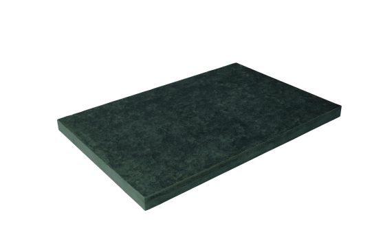 Basalt Bodenplatten Vietnam 60x60x3cm, gefl.+gebürstet/gesägte Kanten