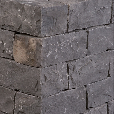 Basalt Multistein Vietnam (anthrazit) ~ 15 x 20 x 35 cm, in Kisten