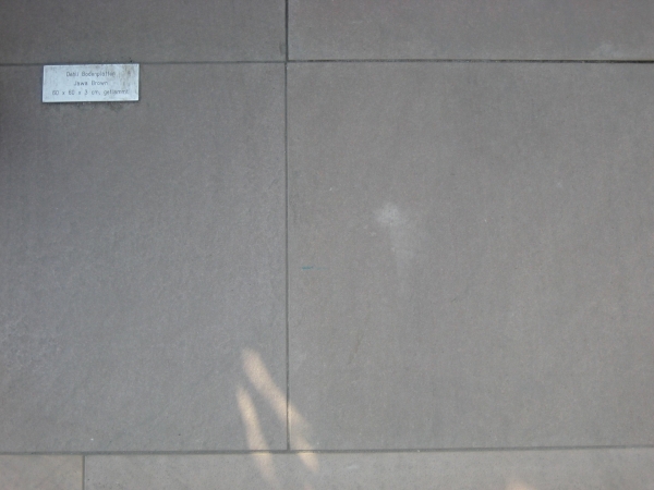 Dehli Bodenplatten 60 x 40 cm (Jawa Brown) 3 cm, geflammt/gesägte Kanten