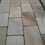 Dehli Bodenplatten 60 x 40 cm (Lemon) 2,5 cm, spaltrau/handbek., antik bearbeitet