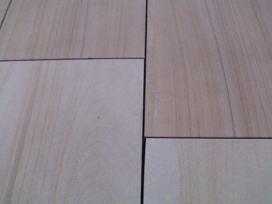 Dehli Bodenplatten 60 x 40 cm (Sahara Beige) 3 cm, sandgestrahlt+gebürstet/ges. Kanten
