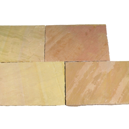 Dehli Bodenplatten (Nevada Colored) 40 x 40 x 2,5 cm, spaltrau/handbekantet