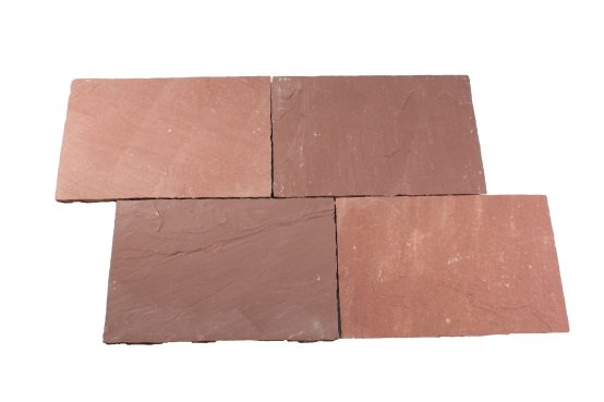 Dehli Bodenplatten (Wine Red) 60x40x2,5cm, spaltrau/handbekantet