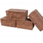 Dehli Mauerst Wine Red. 30-50x20x14-16cm OF geflamt