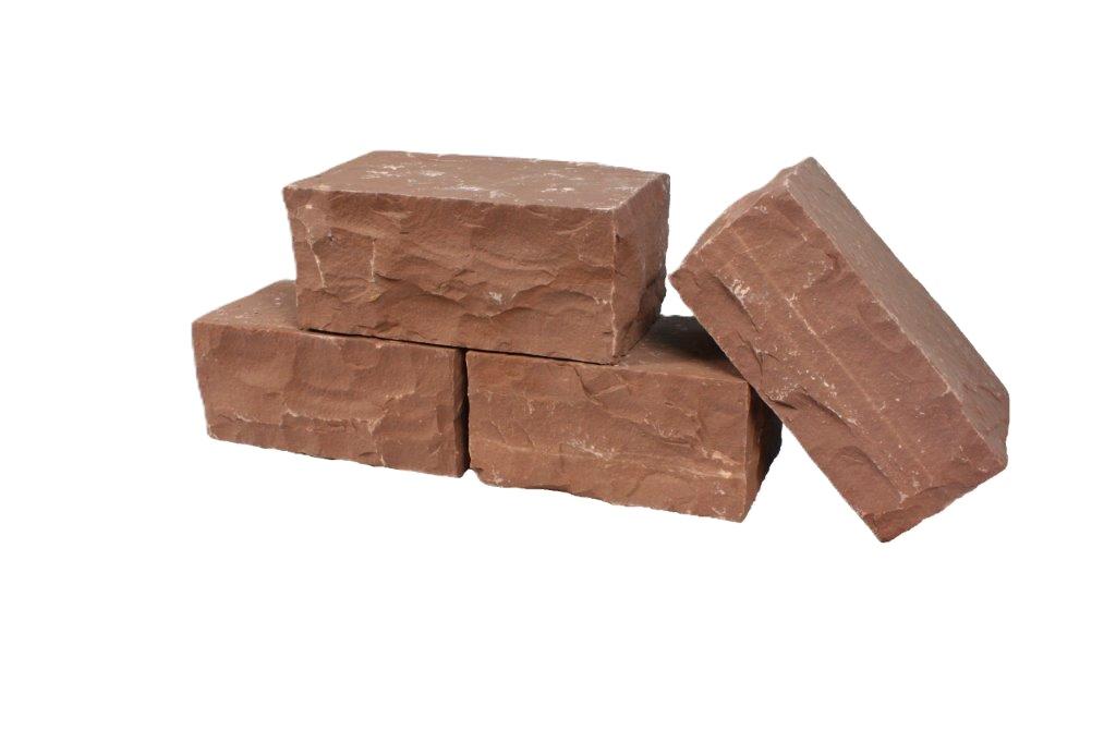 Dehli Mauerst Wine Red. 30-50x20x14-16cm OF geflamt