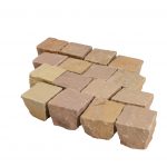 Dehli Pflaster 10/10/7-9 cm (Nevada Colored) in Holzkiste