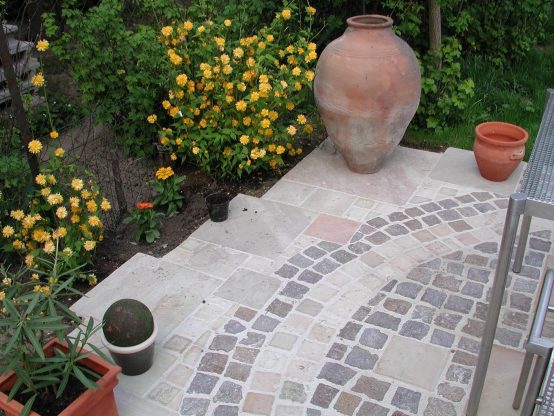 Dehli Pflaster 6/6/4-6 cm (Lemon) in Kiste
