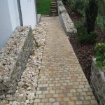 Dehli Pflaster 8/8/6-8 cm (Lemon) in Holzkiste