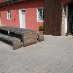 Dolomit Bodenplatten Dietfurter (grau) 40er-Bahn x 4 cm, gesägt/OF Schliff 80