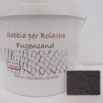 Fugensand Sabbia per Boiacca 05 25-kg-Eimer, Trockeneinbau (basalt)