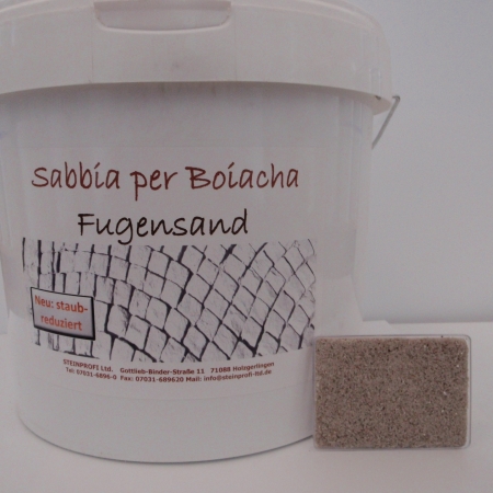 Fugensand Sabbia per Boiacca 05 25-kg-Eimer, Trockeneinbau (hellgrau)