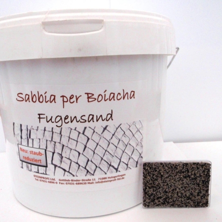 Fugensand Sabbia per Boiacca 05 25-kg-Eimer, Trockeneinbau (steingrau)