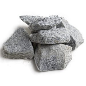 Gabionensteine Granit (hellgrau) 60/90 mm, lose