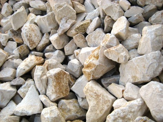 Gabionensteine Jura (gelb-beige) 60/120 mm, lose