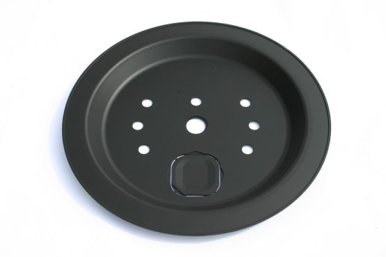 GFK-Abdeckplatte Ø 120 cm belastbar bis 440 kg