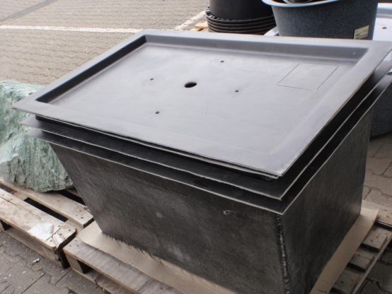 GFK-Abdeckplatte 120 x 80 cm handlaminiert, belastbar bis 200 kg