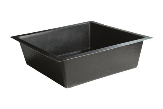 GFK-Becken 100 x 100 cm h = 35 cm, 200 Liter, handlaminiert