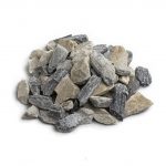 Gletschersplitt (grau-blau/weiß geadert) 16/32 mm, lose