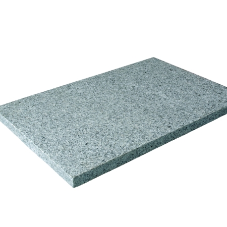 Granit Bodenplatten 60 x 30 cm (hellgrau) 3 cm, geflammt/gesägte Kanten, wie G603