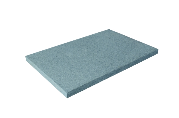 Granit Bodenplatten 60 x 30 cm (stahlgrau) 3 cm, geflammt/gesägte Kanten, G654