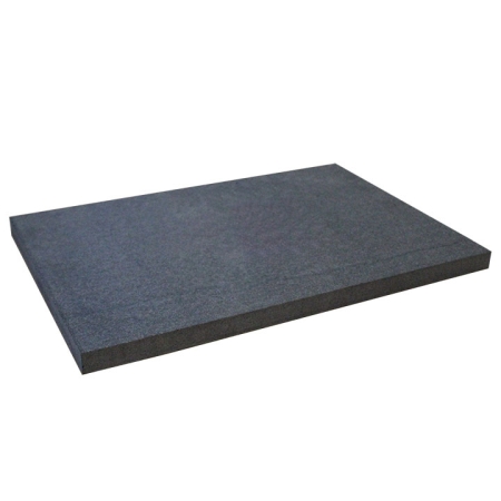 Granit Bodenplatten 60 x 60 cm Sombra Black 3 cm, geflammt & wassergestrahlt