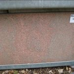 Granit Bodenplatten 60x40 cm (Magadi Rot) 3 cm, geflammt+gebürstet/ges. Kanten