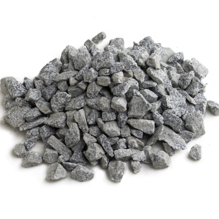 Granit Edelsplitt (hellgrau) 8/16 mm, lose