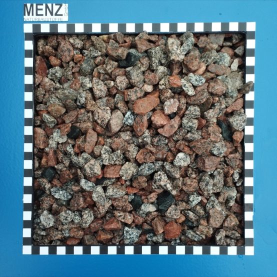 Granit Edelsplitt (rot/grau) 8/16 mm im Big-Bag