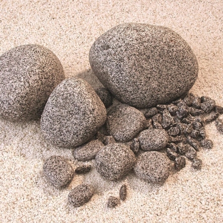 Granit Körnung Royal (grau) 25/40 mm im Big-Bag