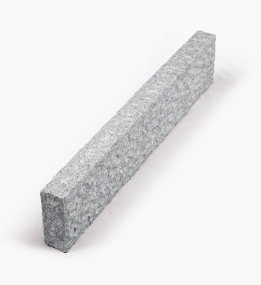 Granit Leistenstein (hellgrau) 6 x 20 x 100 cm, gestockt, wie G603