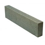 Granit Leistenstein (stahlgrau) 8 x 20 x 100 cm, geflammt, G654