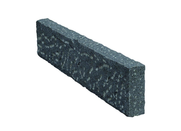 Granit Leistenstein (stahlgrau) 8 x 20 x 100 cm, gestockt, G654