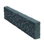 Granit Leistenstein (stahlgrau) 8 x 20 x 100 cm, gestockt, G654