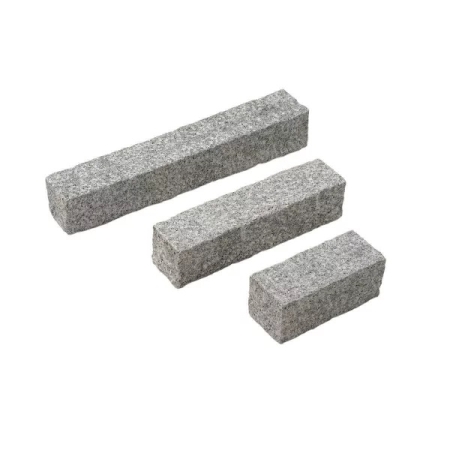 Granit Palisade (hellgrau) 12 x 12 x 100 cm, gestockt, wie G603