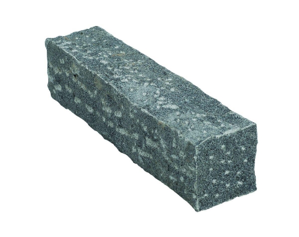 Granit Palisade (stahlgrau) 12 x 12 x 75 cm, gestockt, G654