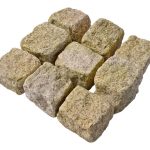 Granit Pflaster 14/16 cm Portugal (grau-gelb) in Kiste/Big-Bag