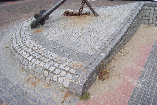 Granit Pflaster 9/11 cm Portugal (dunkel) im Big-Bag