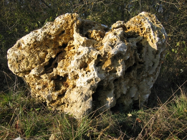 Jura-Findlinge (Dolomit) gebrochen, Deutschland