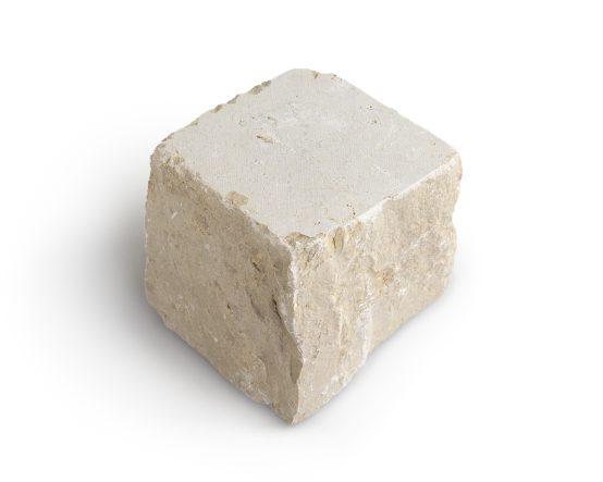 Jura Pflaster ~ 8/8/8 cm (beige), gesägt/gespalten im Big-Bag