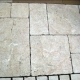 Kalkstein Bodenplatten Pergamon (creme) 61 x 40,6 x 3 cm, getrommelt