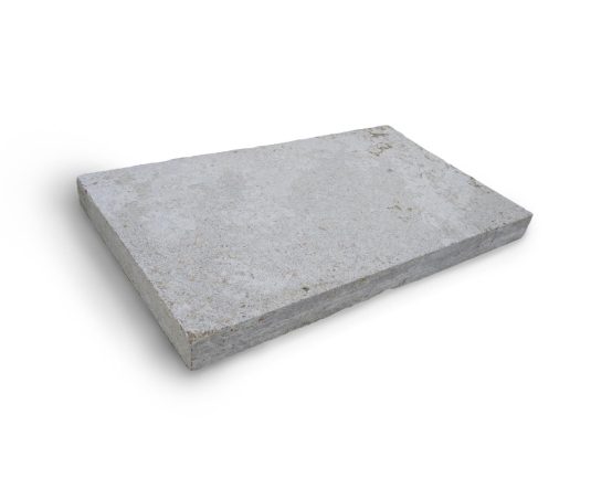 Muschelkalk Bodenplatten Kirchheimer 30er-Bahn x 4cm, OF sandgestrahlt