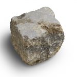 Muschelkalk Pflaster 8/8/8 cm (grau-ocker) im Big-Bag