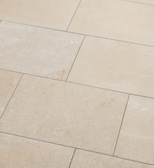 Orello Crema 40x3 Bahnen, geflammt/gebürstet/gefast