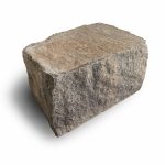 Porphyr Mauersteine (rot-bunt) 15-20 x 15-25 x 25-40 cm, auf Palette