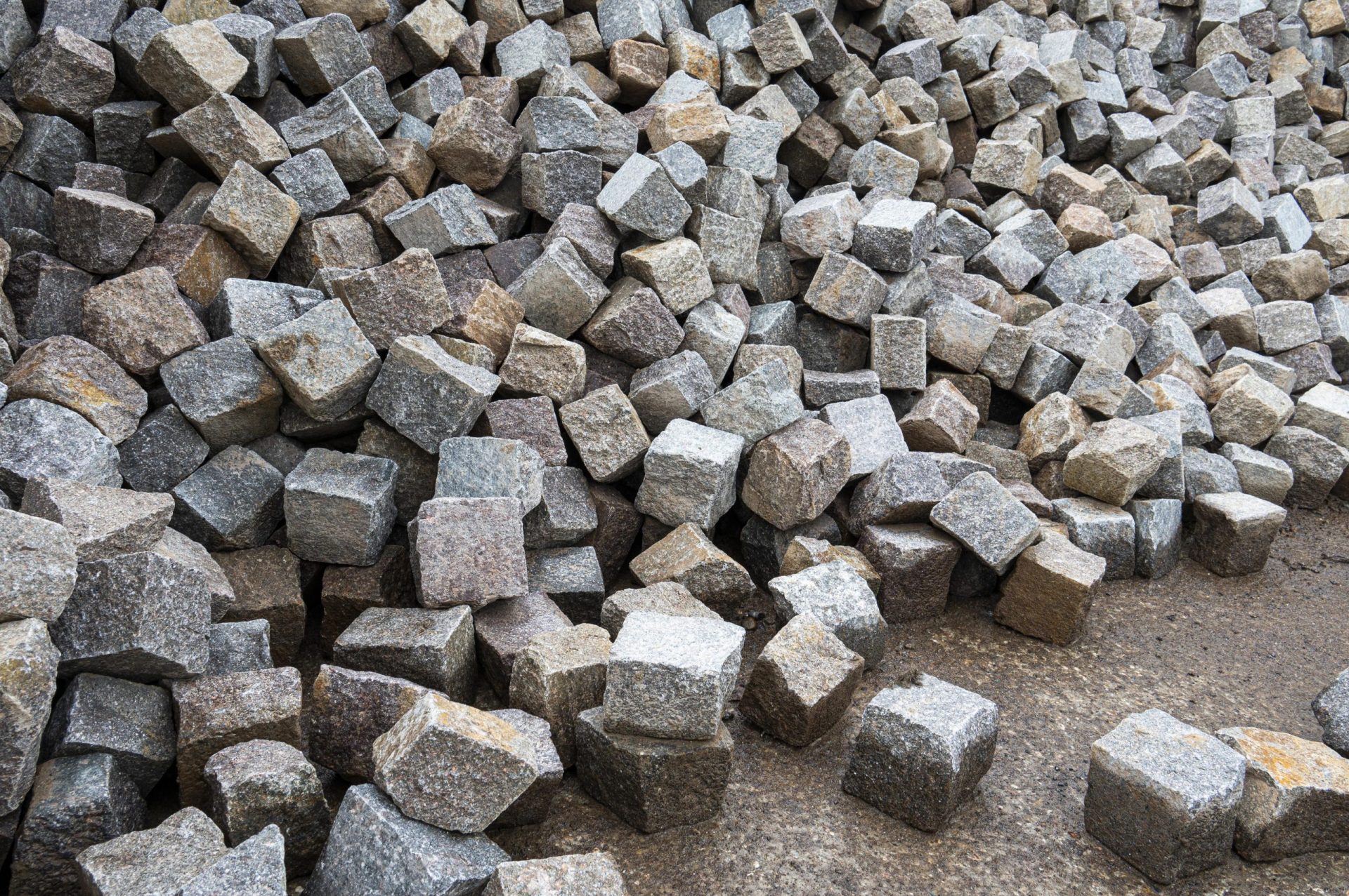 Porphyr Pflaster 8/10 cm (bunt) lose Porphyr Pflaster 8/10 cm (bunt) lose