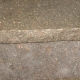 Porphyr Stellstufe, bruchrau, ges. Kanten 15 x 1-3 cm, freie Längen
