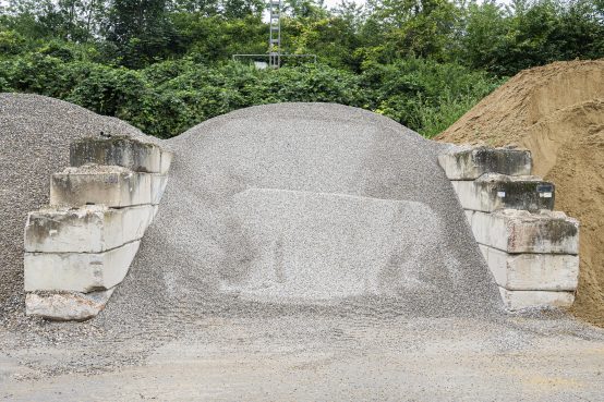 Recycling Splitt 4/8 mm enthält Zementreste