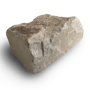 Sandstein Mauersteine (wesergrau-braun) 10-15 x 10-15 x 30-40 cm, auf Palette