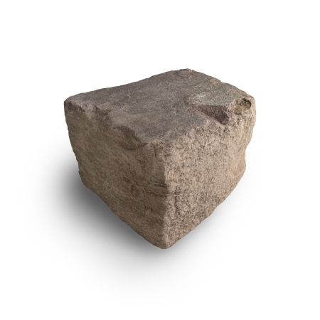 Sandstein Mauersteine (wesergrau-braun) 15-20 x 20-30 x 25-50 cm, auf Palette